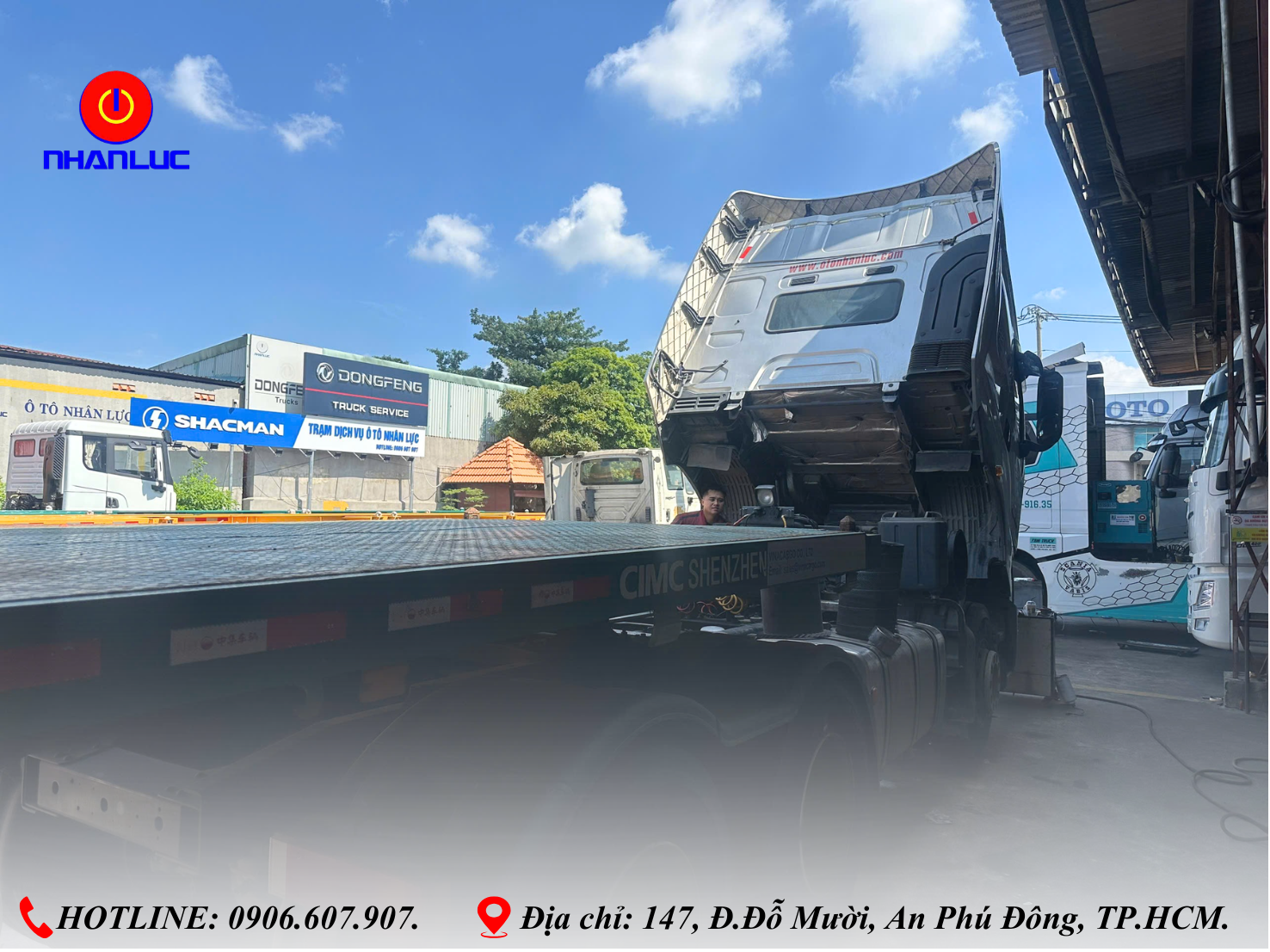 Bảo dưỡng xe đầu kéo Chenglong tại Trạm Dịch vụ Ô Tô Nhân Lực – Giải pháp giúp xe luôn bền bỉ trên m