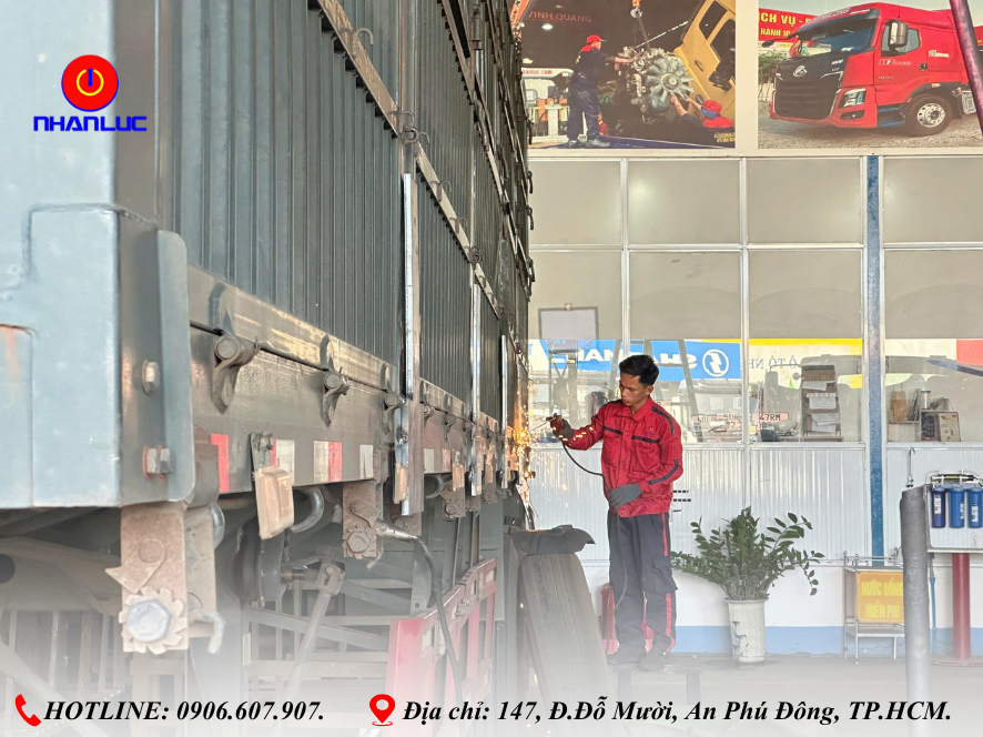 Gia Cố Mooc Lồng CIMC – Giải Pháp Phục Hồi Khung Gầm An Toàn, Bền Bỉ Tại Nhân Lực