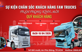 SỰ KIỆN CHĂM SÓC KHÁCH HÀNG FAW TRUCKS - NHÂN LỰC