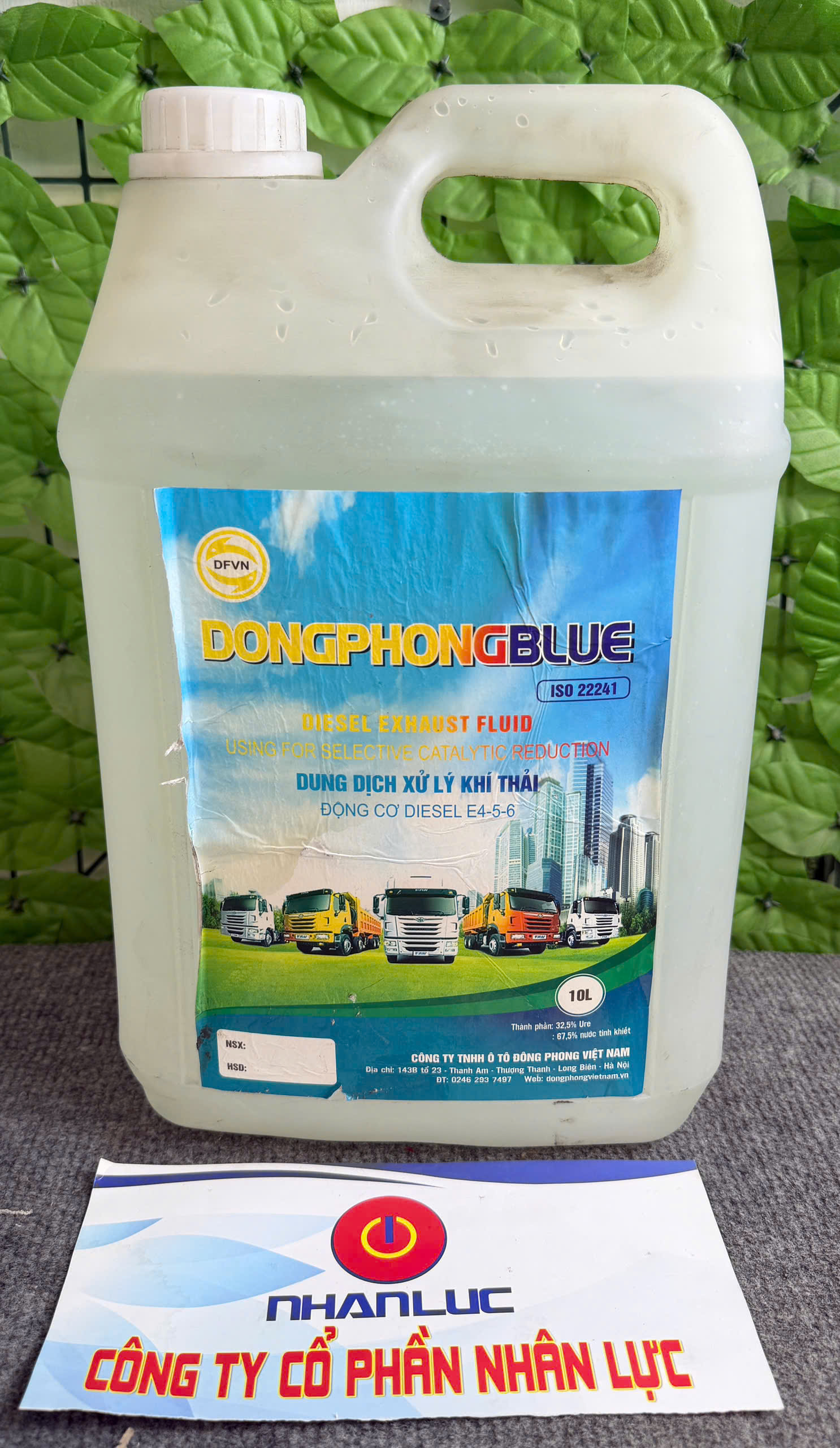 DUNG DỊCH XỬ LÝ KHÍ THẢI DONGPHONGBLUE
