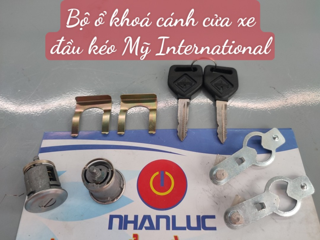 Bộ ổ khóa cánh cửa xe đầu kéo mỹ International