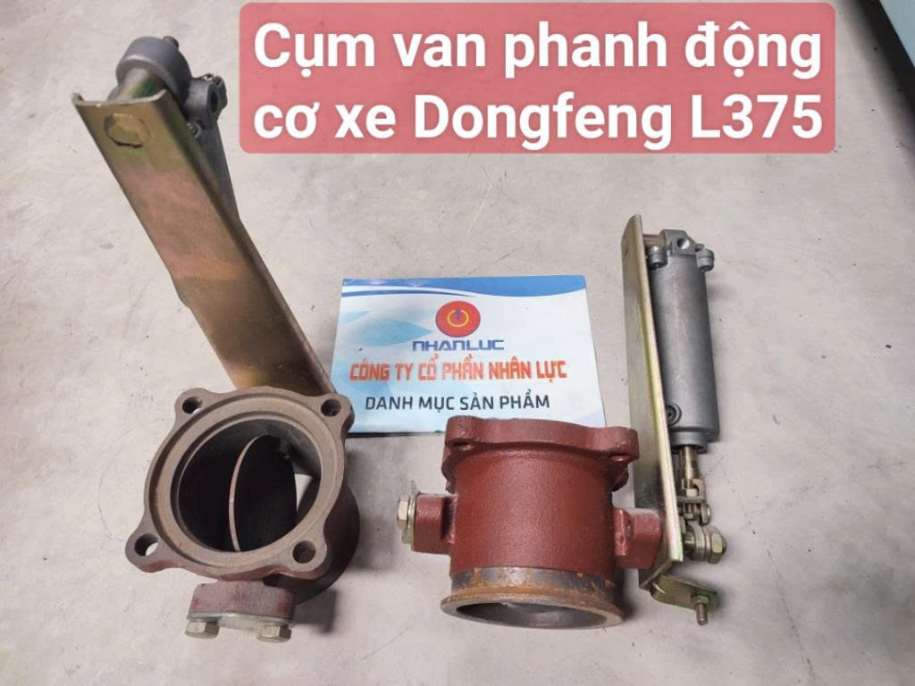 Cụm van phanh động cơ 375 xe Dongfeng Hoàng Huy