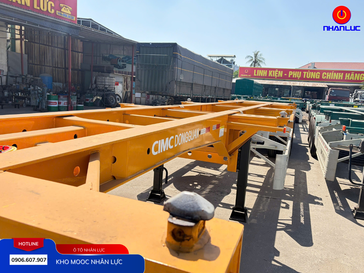 MOOC XƯƠNG CIMC 40FT VÀNG